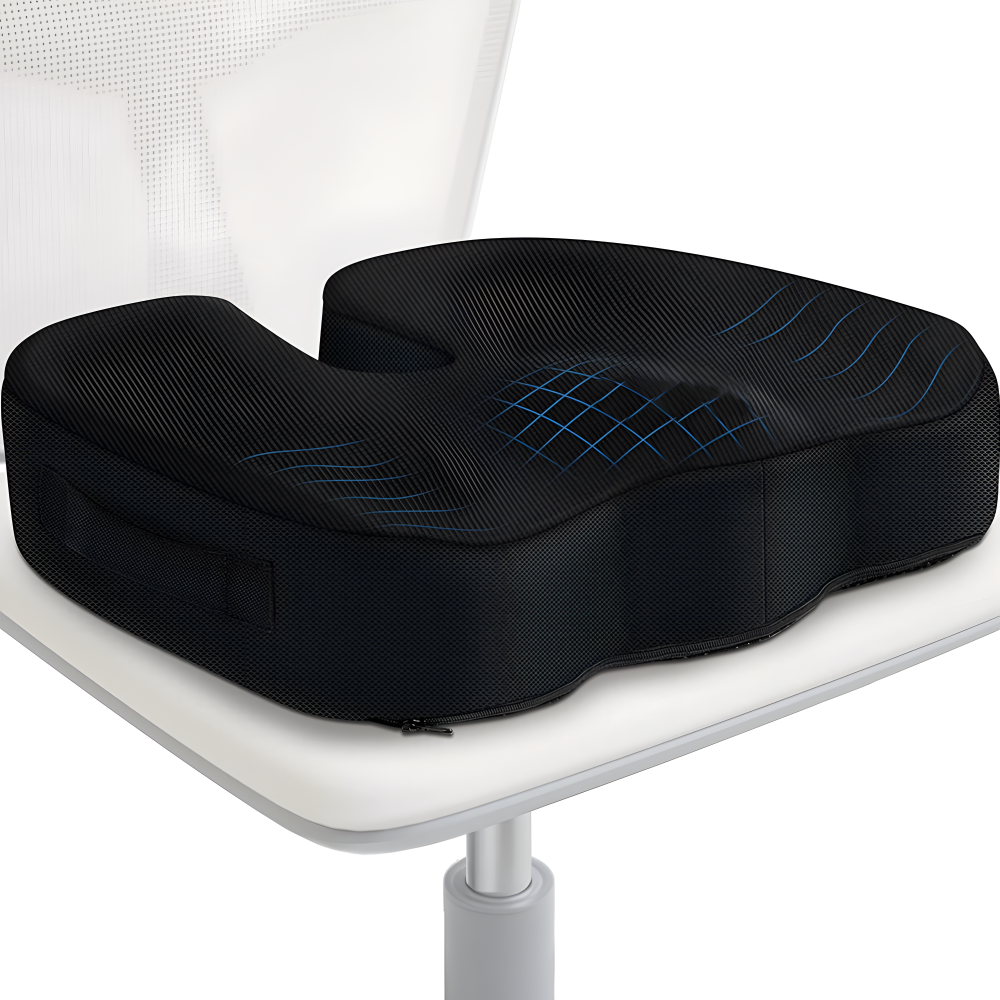 Memory Skum Ergonomiska Sittkuddar - Lindrar Höft- och RyggsmÀrtor