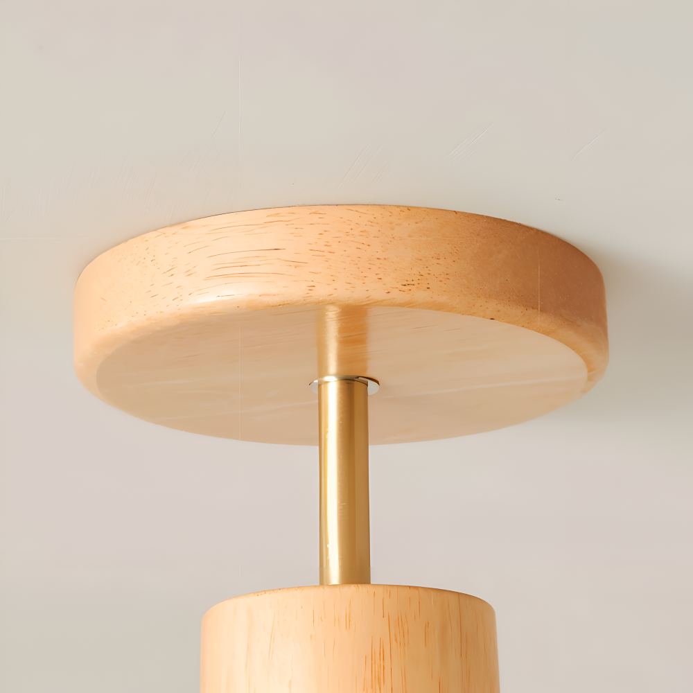 MidFlash - Nordic Aisle Taklampa - Ribbad LED Taklampa i Glas