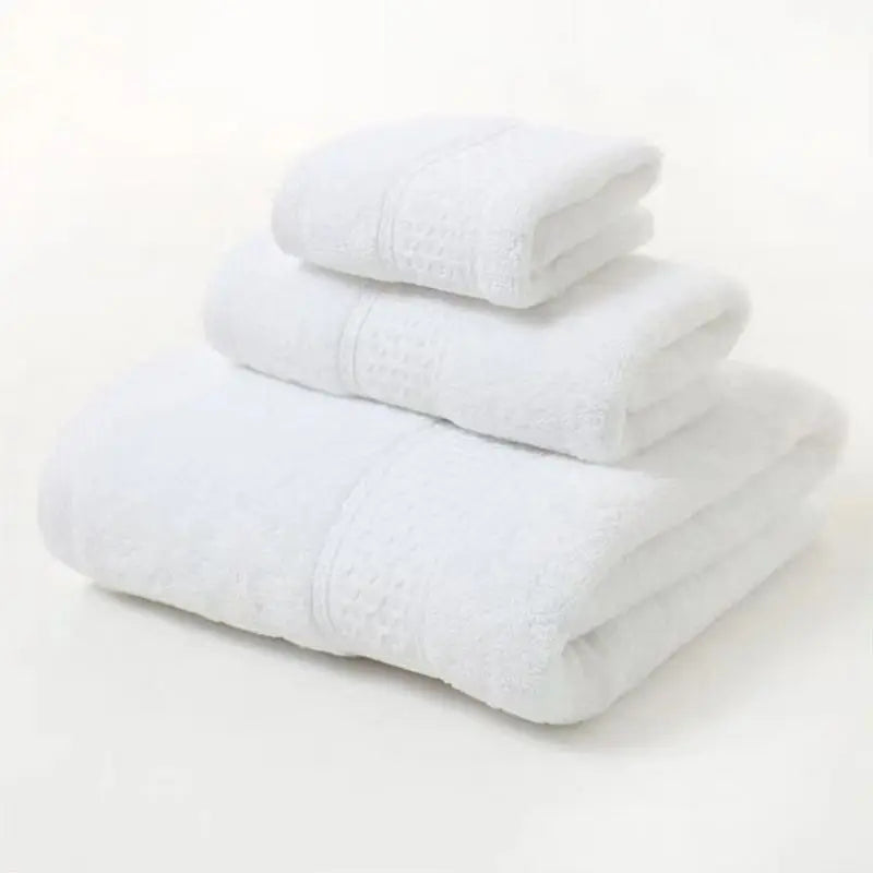 Minimalistisk 3-delad Handduksset - Ultramjuk Ekologisk Bomull i Elegant Design 3