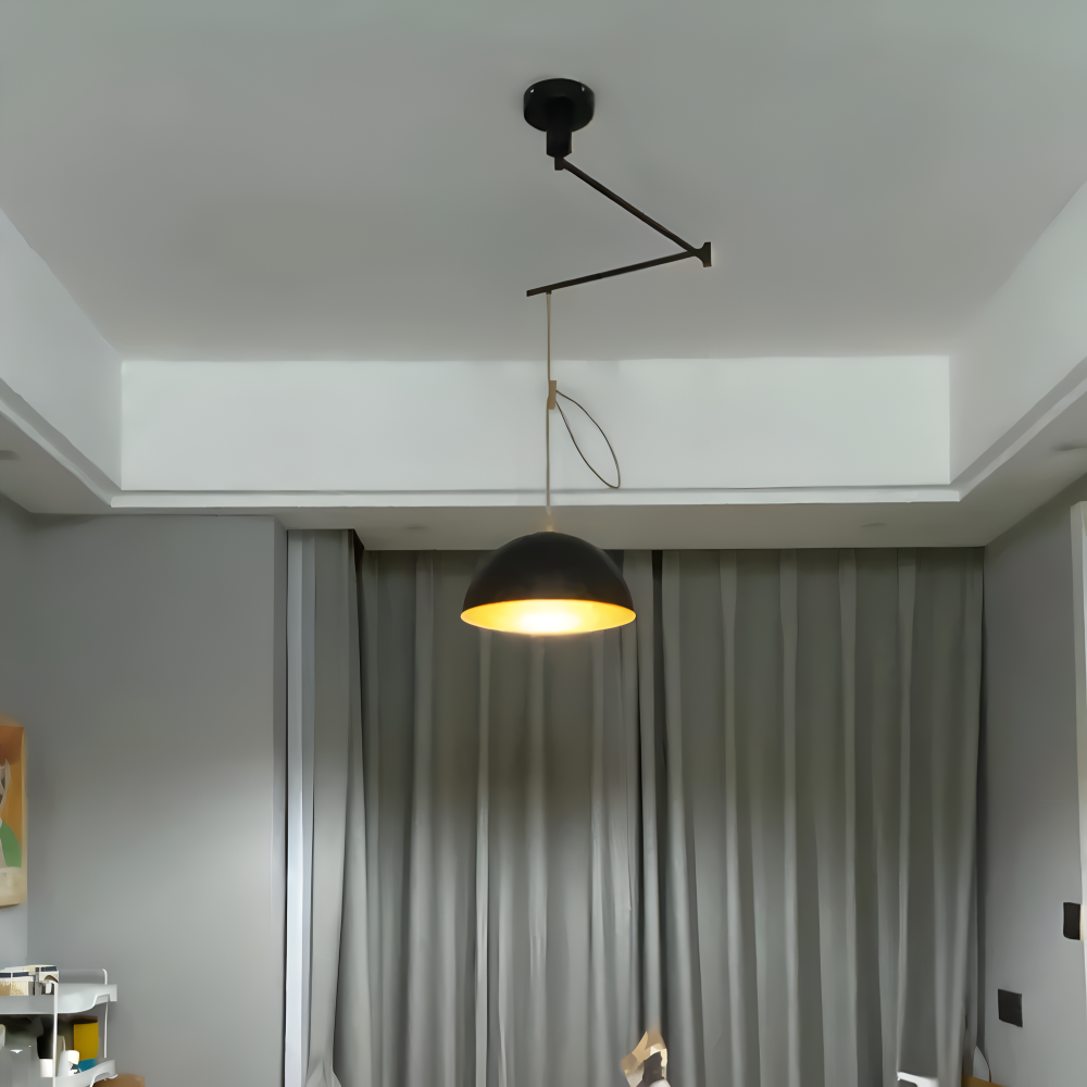 ModerLite Pendellampa - Justerbar Järn Kuppel Hänglampa