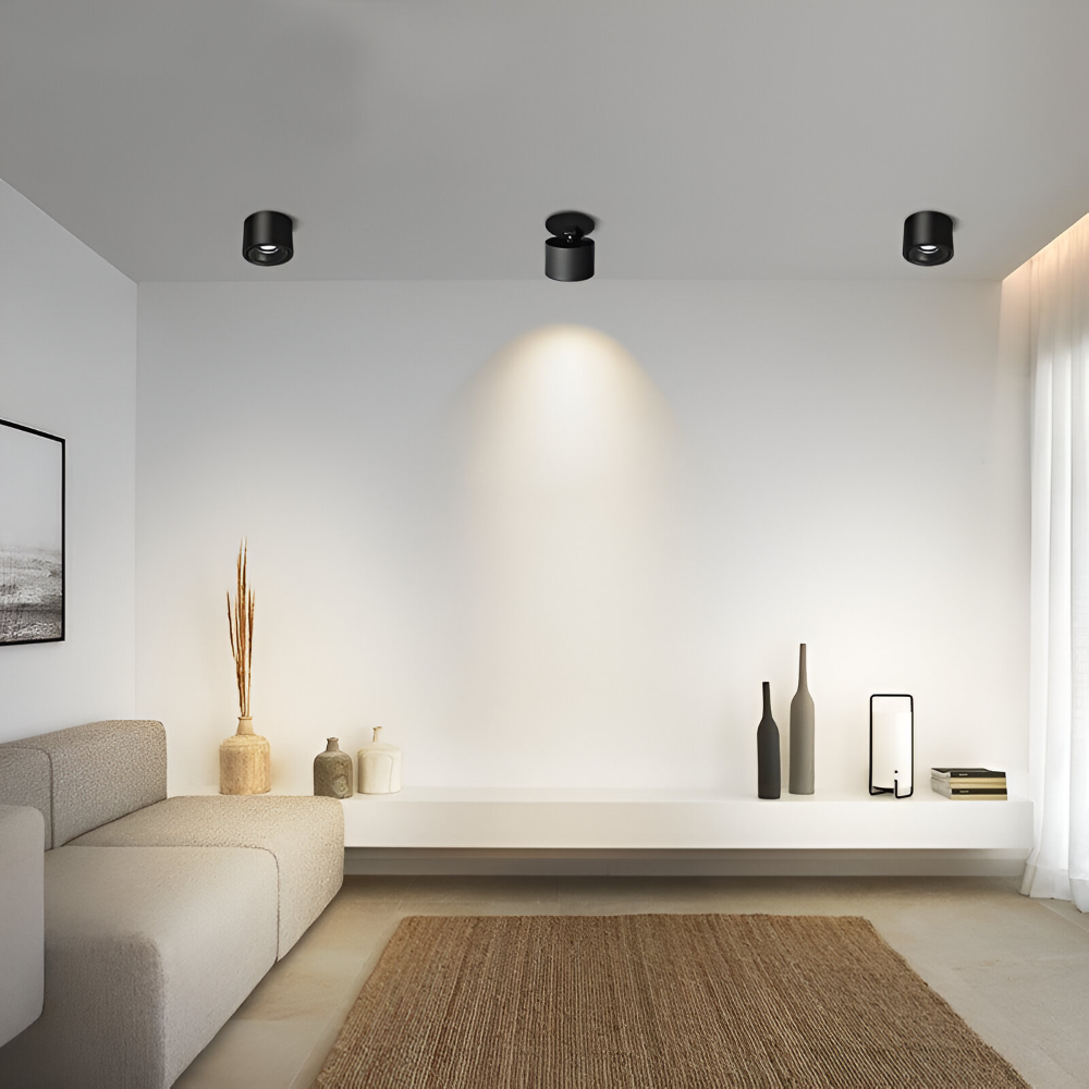 Moderna Cylindriska LED Downlight - Taklampa med Justerbar Ljusstyrka