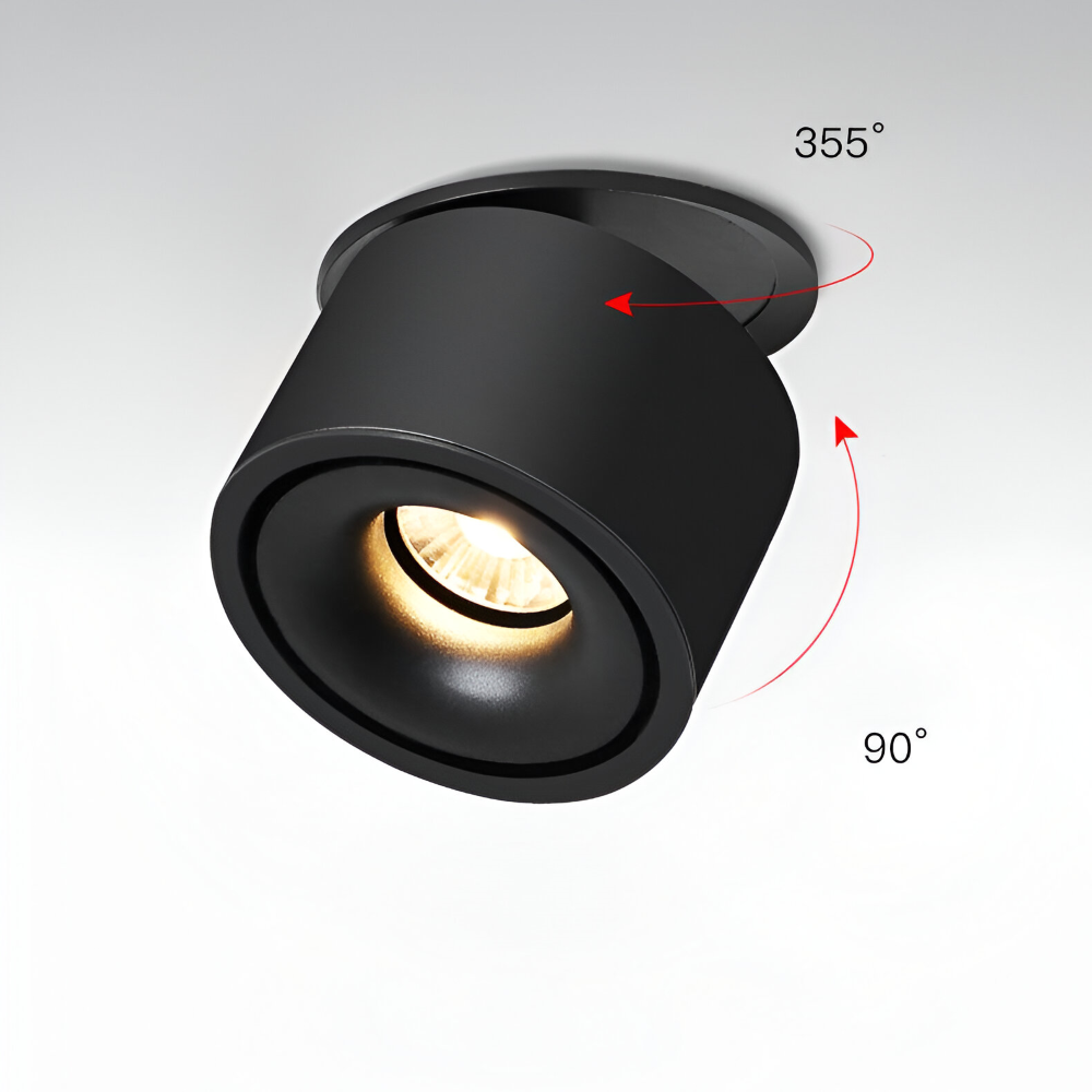 Moderna Cylindriska LED Downlight - Taklampa med Justerbar Ljusstyrka