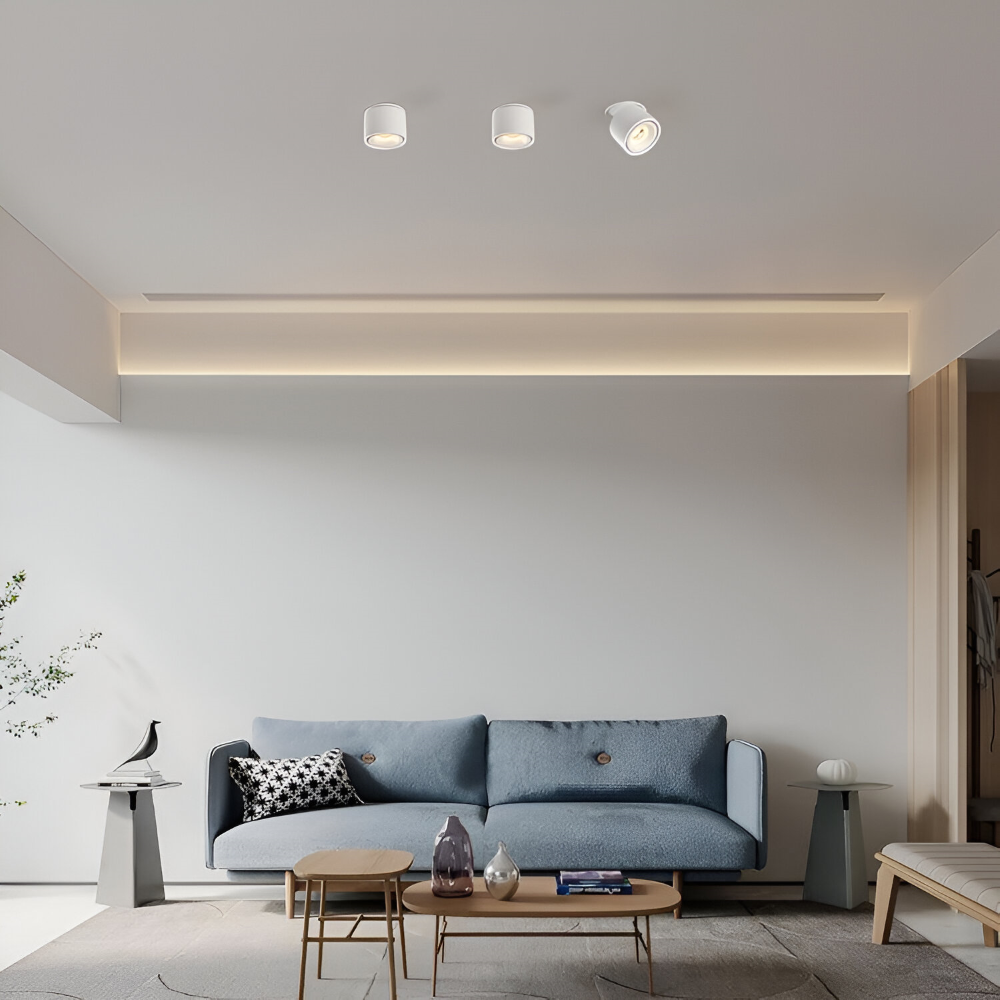Moderna Cylindriska LED Downlight - Taklampa med Justerbar Ljusstyrka