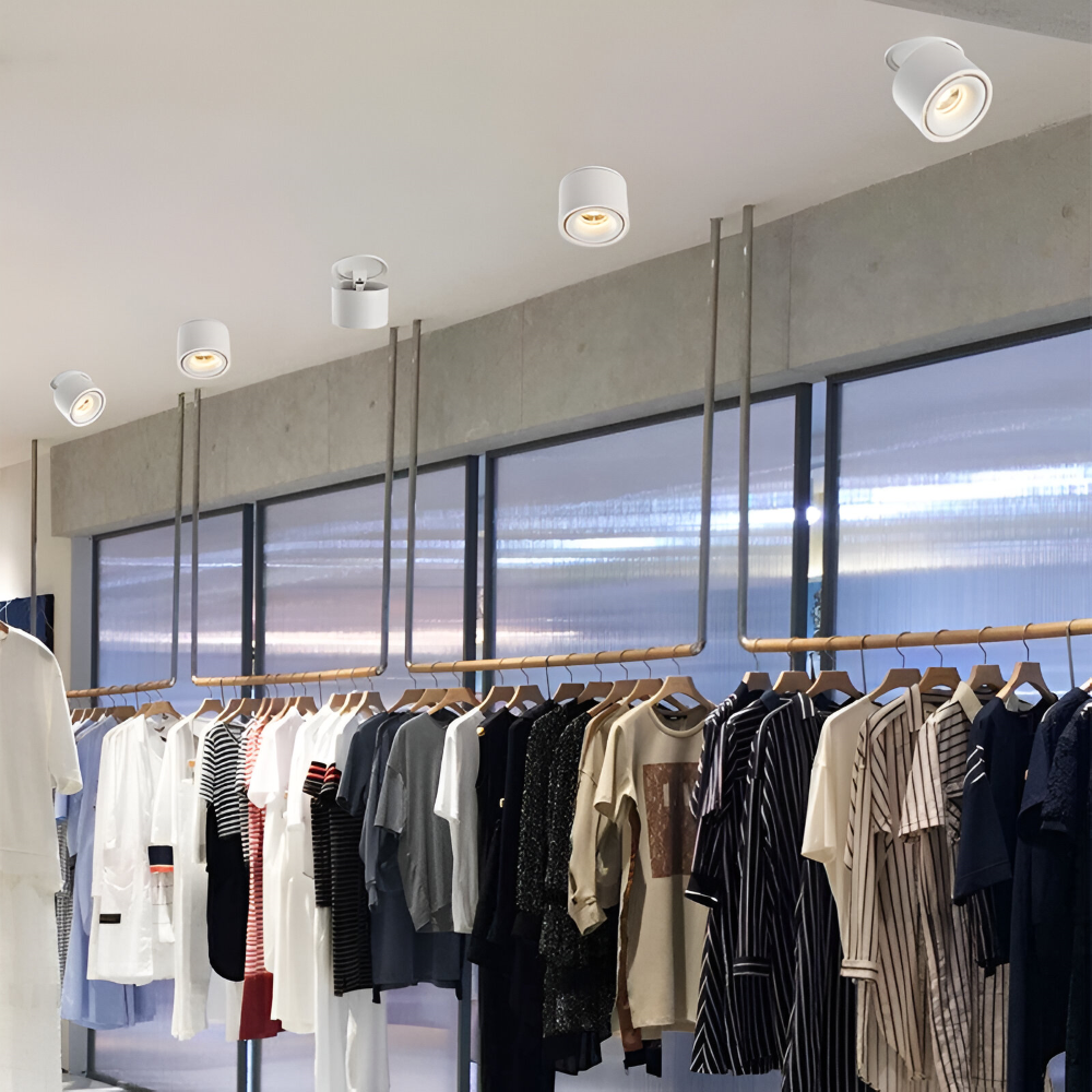 Moderna Cylindriska LED Downlight - Taklampa med Justerbar Ljusstyrka