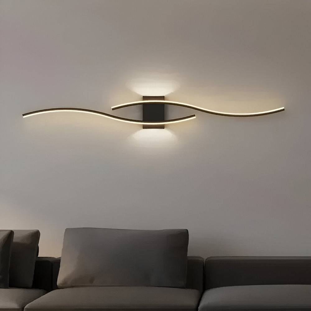 Modern Energieffektiv LED-Vägglampa för Stilfull Belysning i Hemmet