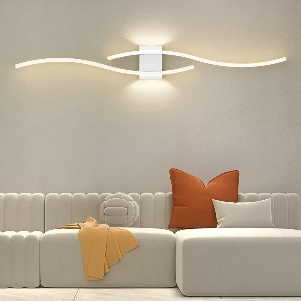 Modern Energieffektiv LED-Vägglampa för Stilfull Belysning i Hemmet