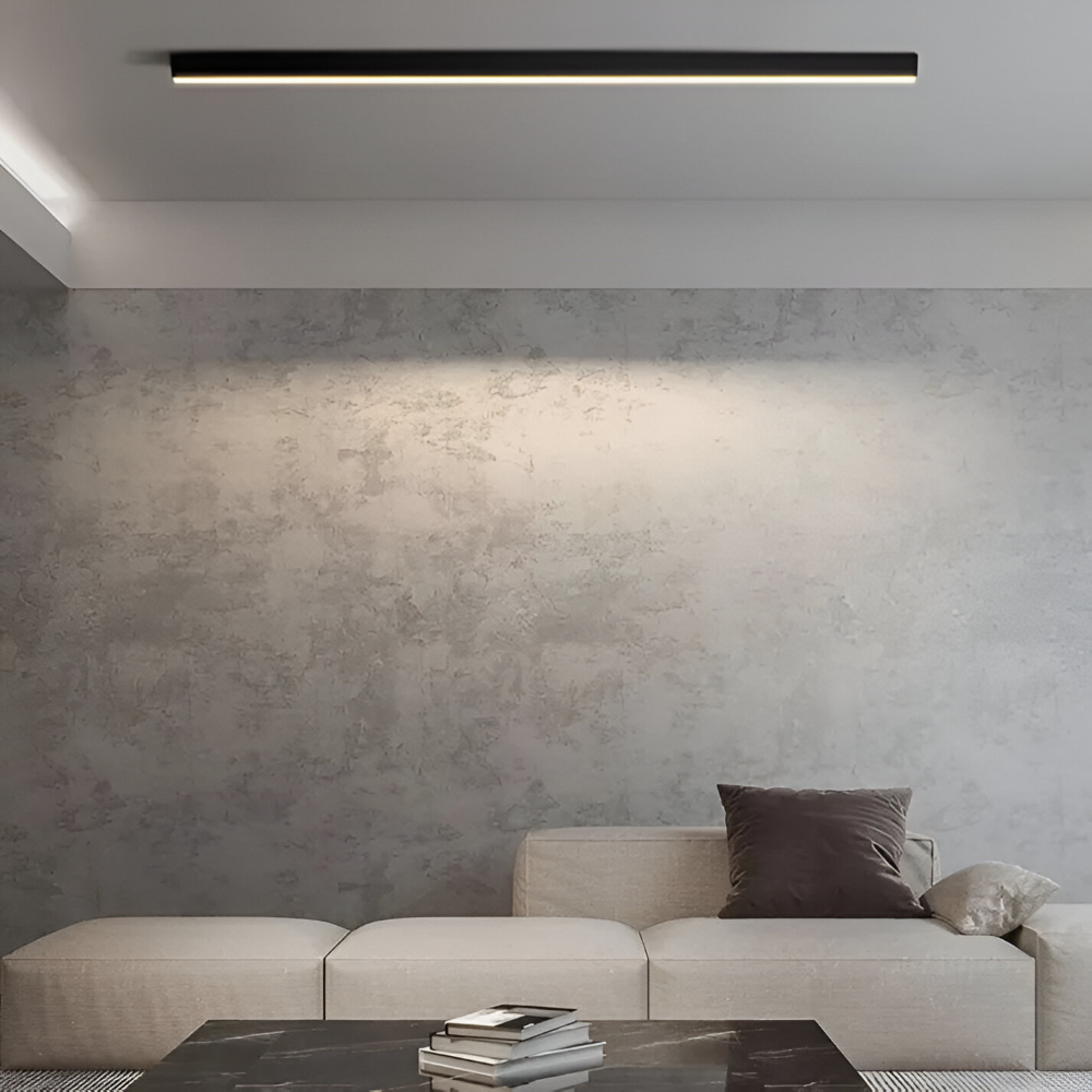 Modern Lång Linjär Taklampa - Nordisk LED Taklampa