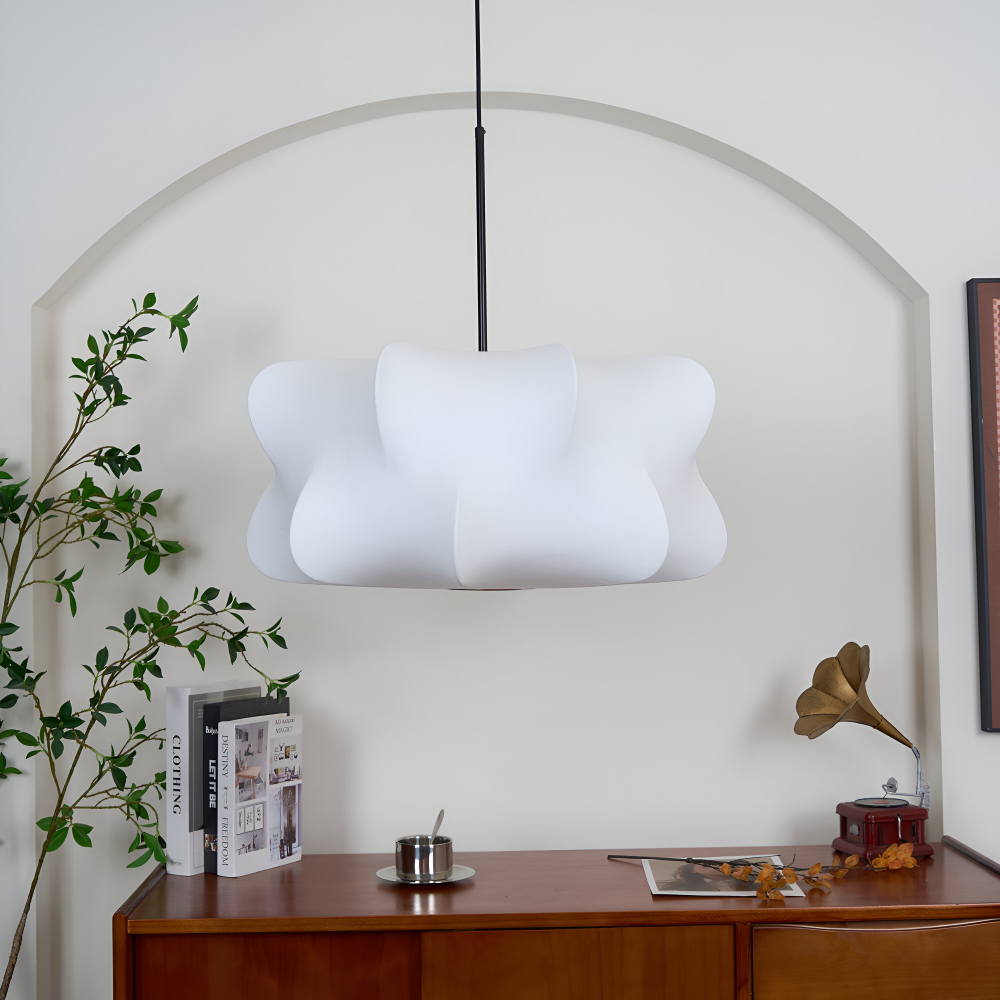 Modern Wabi Sabi Pendellampa - Geometrisk Japansk Stil Hänglampa