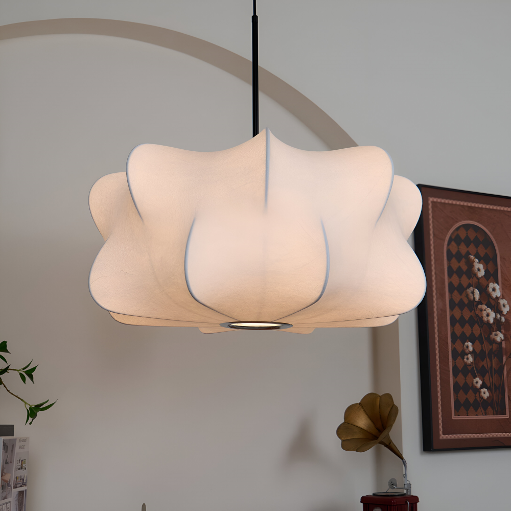 Modern Wabi Sabi Pendellampa - Geometrisk Japansk Stil Hänglampa