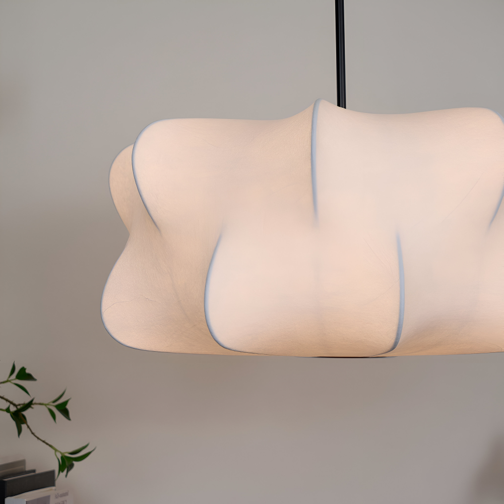 Modern Wabi Sabi Pendellampa - Geometrisk Japansk Stil Hänglampa