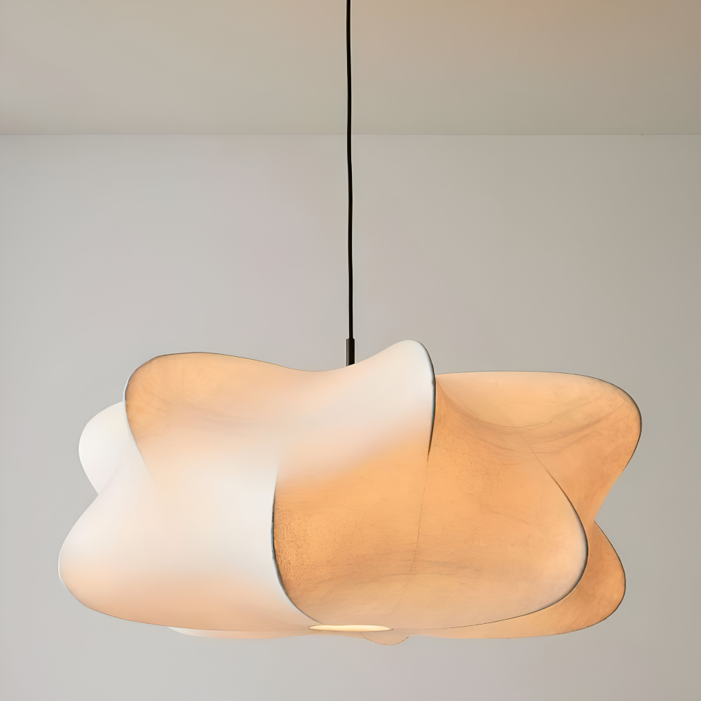 Modern Wabi Sabi Pendellampa - Geometrisk Japansk Stil Hänglampa