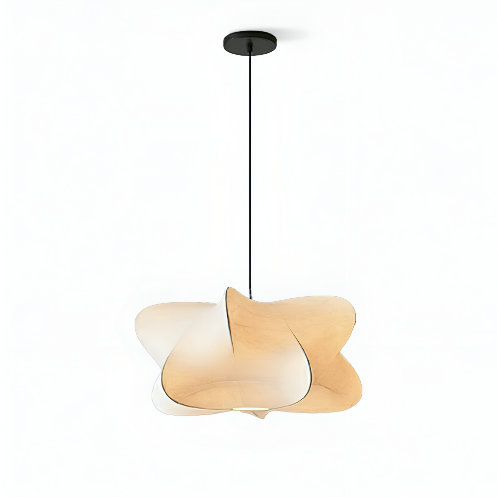 Modern Wabi Sabi Pendellampa - Geometrisk Japansk Stil Hänglampa