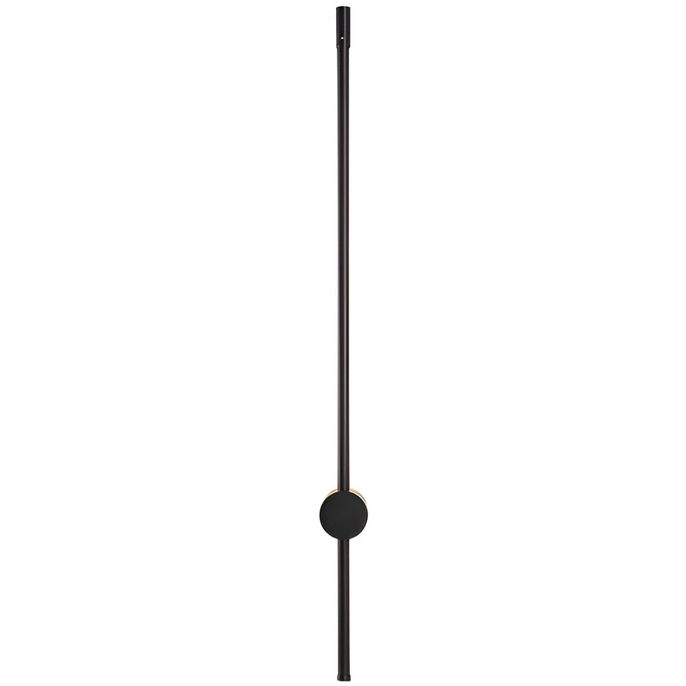 ModiStrip Vägglampa - Minimalistisk Svart Linje Vägglampa Inomhus - LED Belysning