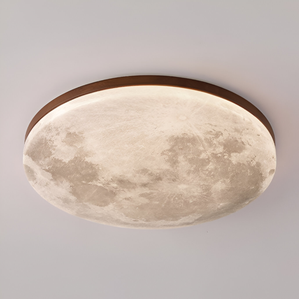 Måne Rund LED Taklampa - PVC Infälld Taklampa