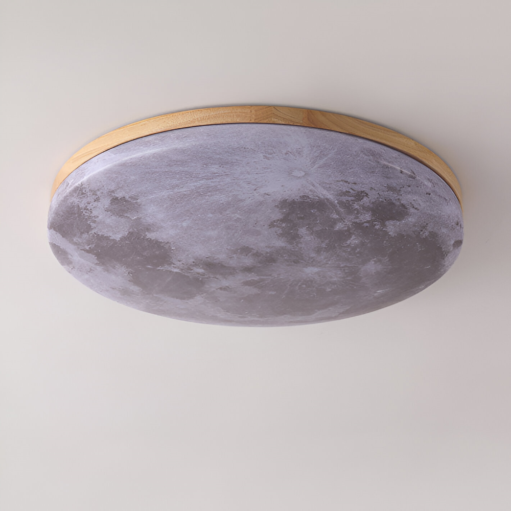 Måne Rund LED Taklampa - PVC Infälld Taklampa