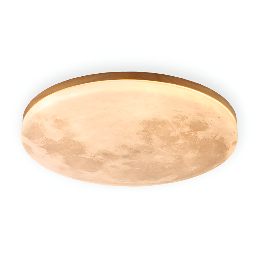 Måne Rund LED Taklampa - PVC Infälld Taklampa