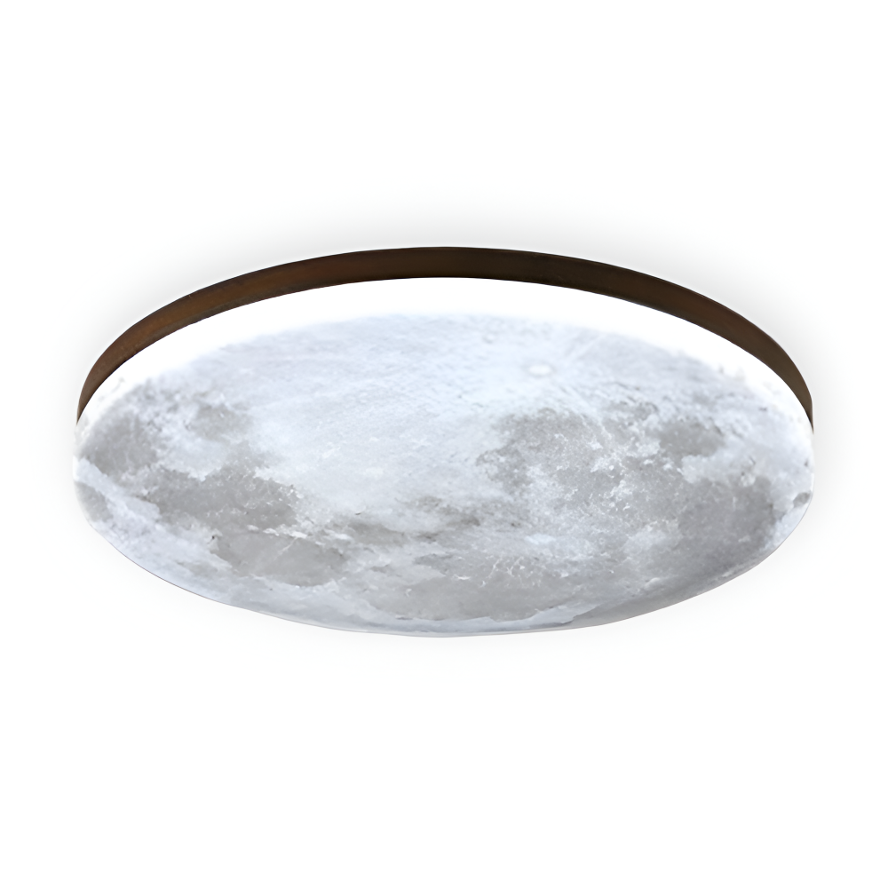 Måne Rund LED Taklampa - PVC Infälld Taklampa