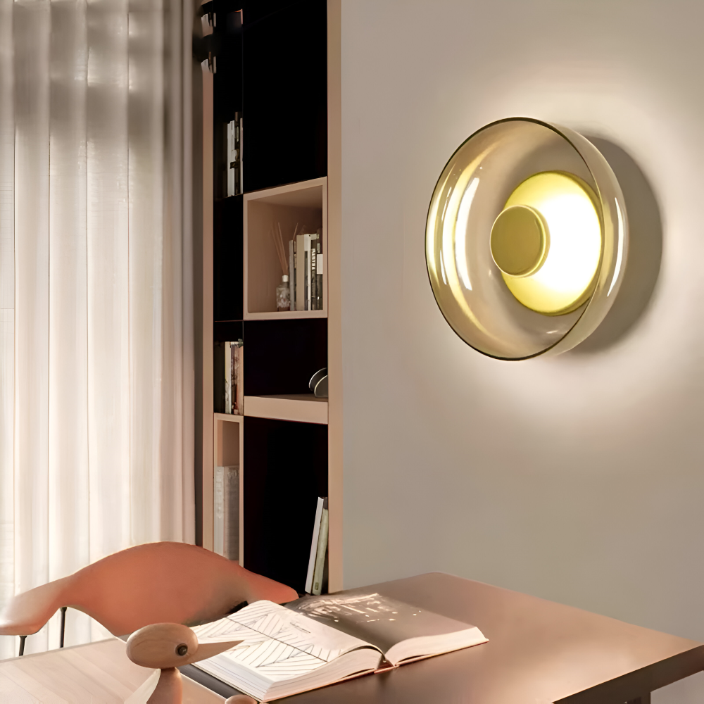 NordBowl Vägglampa - Rund Nordic Lighting - Glasfat Vägglampa