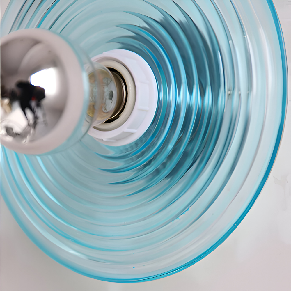 Nordic Ripple - Nordisk Vågljus Vägglampa - Rund Vatteneffekt Vågljus