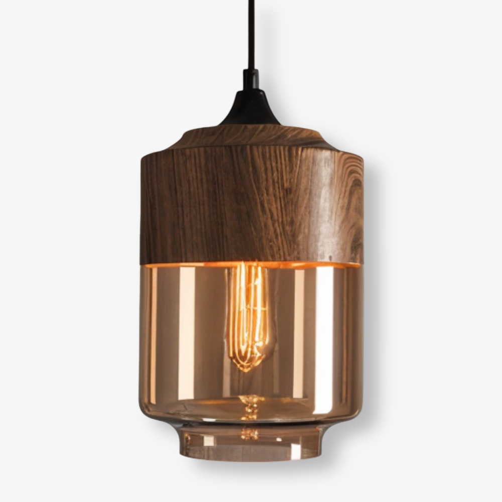 Nordic Gleam - Moderna Loftpendlar i Retroglas
