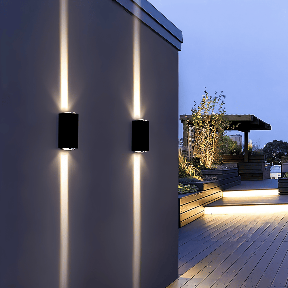 Vattentäta Vägglampor för Utomhus- och Inomhusbruk - Modern LED-Vägglampa