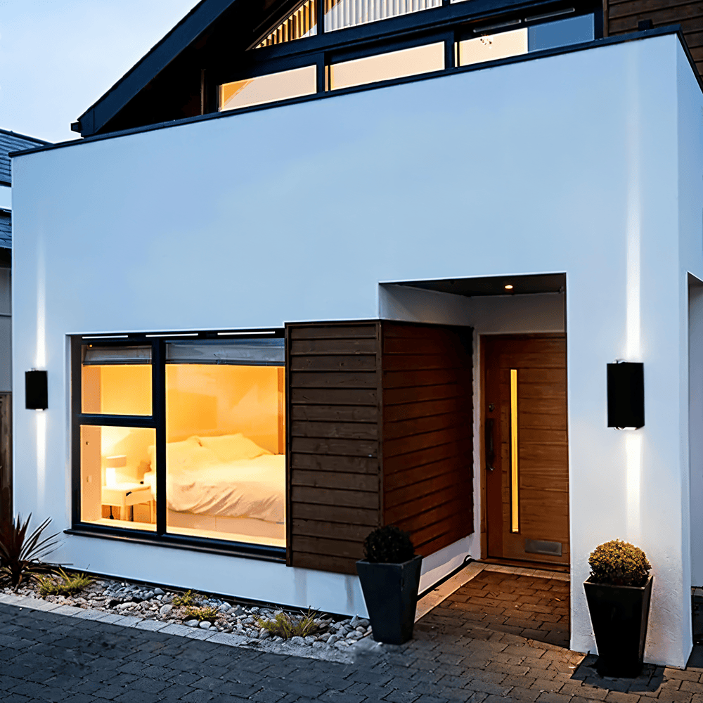 Vattentäta Vägglampor för Utomhus- och Inomhusbruk - Modern LED-Vägglampa