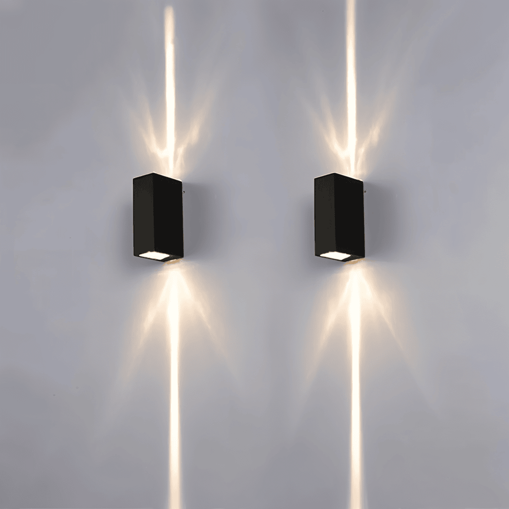 Vattentäta Vägglampor för Utomhus- och Inomhusbruk - Modern LED-Vägglampa