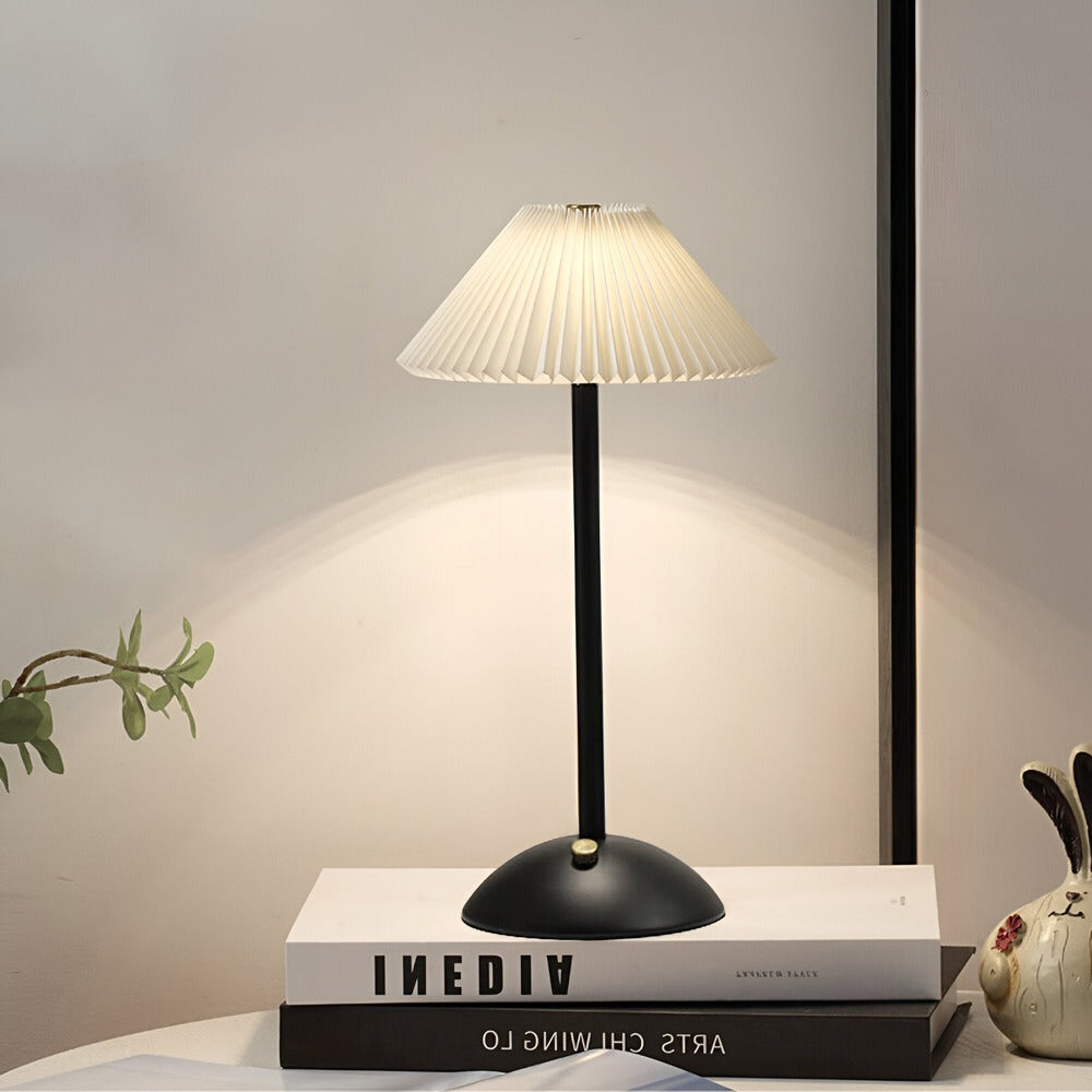 AluBrite -Aluminium LED-Paraplylampa - Touch-dimmer och USB-Uppladdningsbar