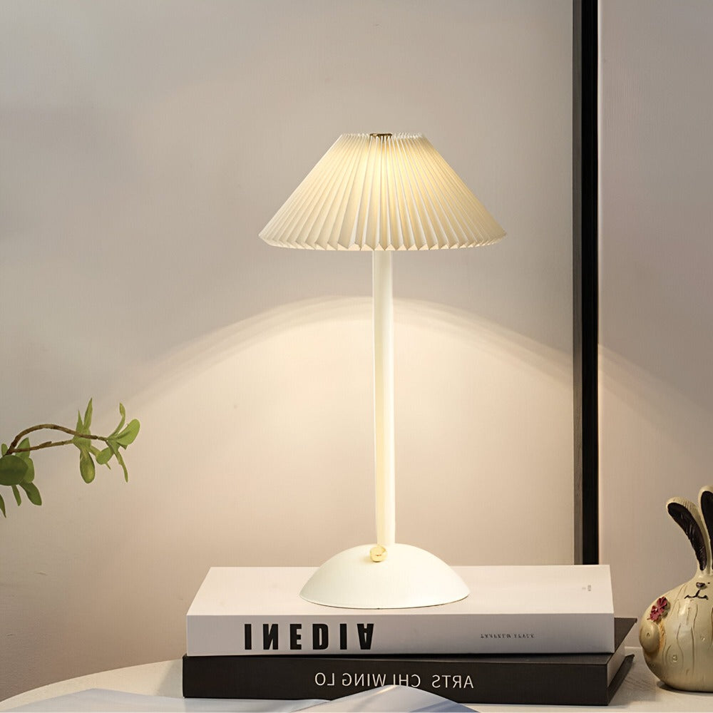 AluBrite -Aluminium LED-Paraplylampa - Touch-dimmer och USB-Uppladdningsbar