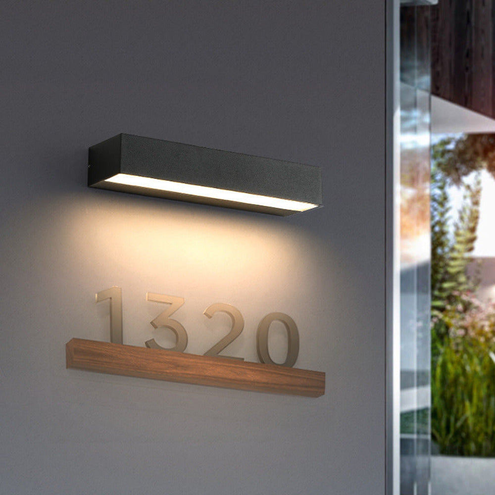 Samtida Vattentålig Aluminium LED Vägglampa för Utomhusbruk