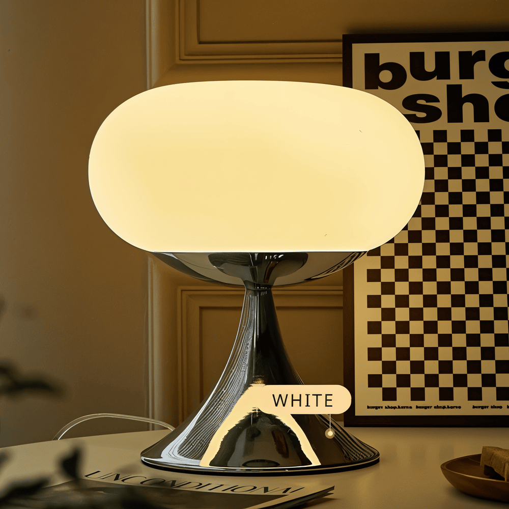 Apple Lampa - Curvy Macaron Bordslampa i Glas