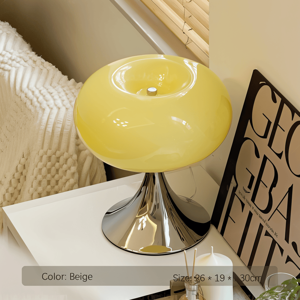 Apple Lampa - Curvy Macaron Bordslampa i Glas