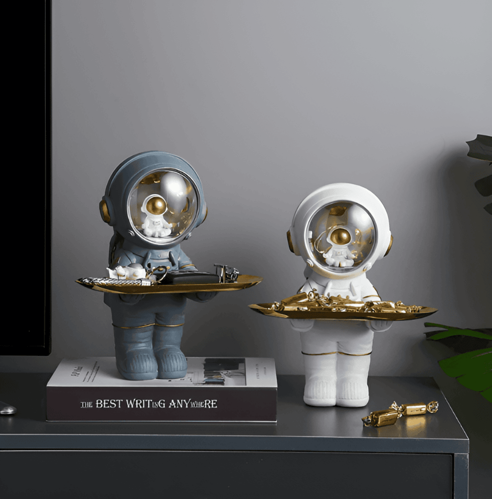 AstroTray - Förvaringsbricka för Astronauter med Yta av Syntetiskt Harts