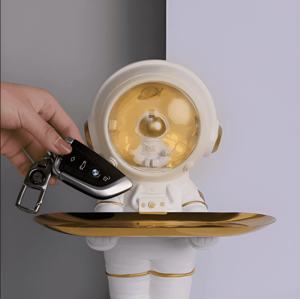 AstroTray - Förvaringsbricka för Astronauter med Yta av Syntetiskt Harts