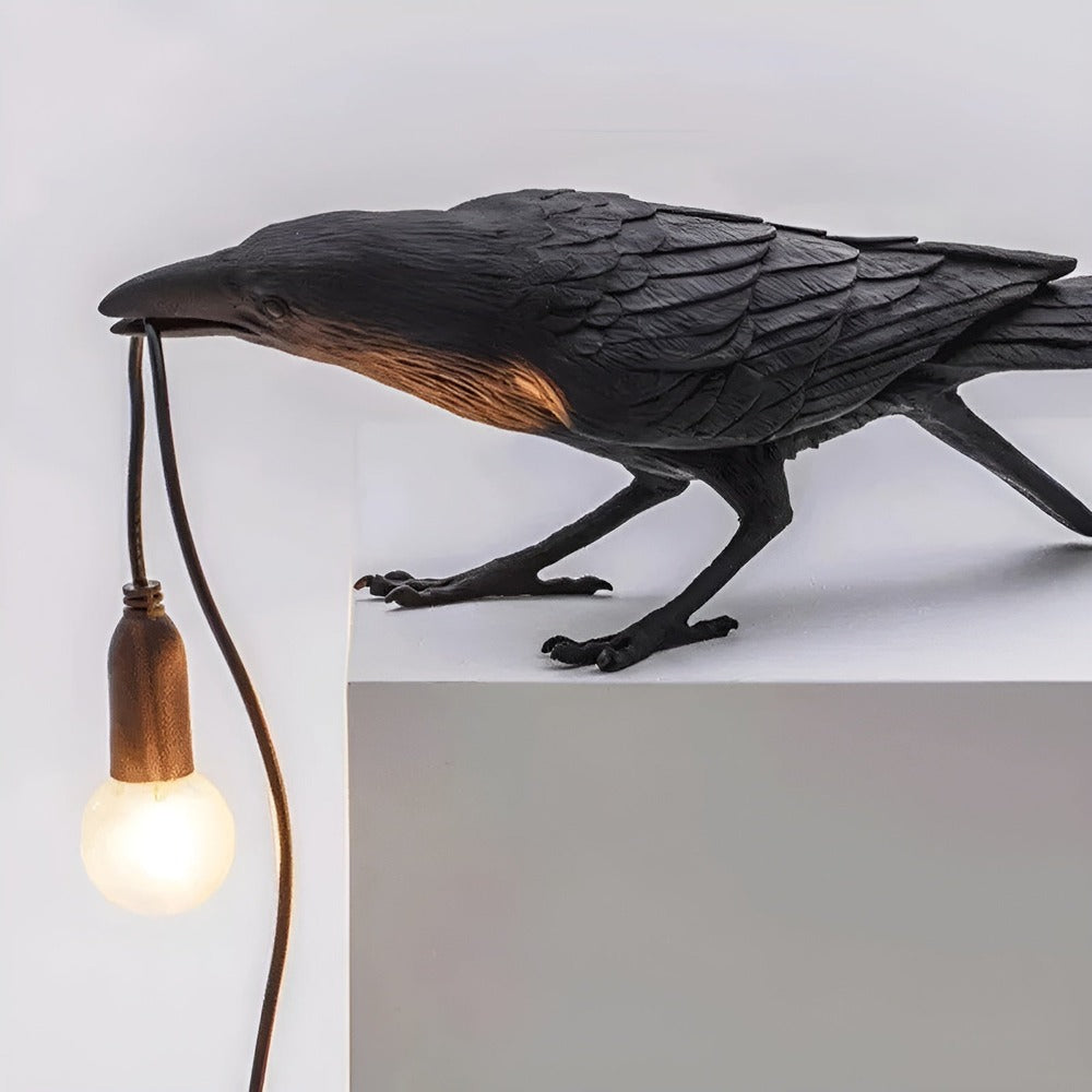 Avian Glow - E12-Lampa - LED Lucky Bird-Bordslampa för en Elegant AtmosfÀr
