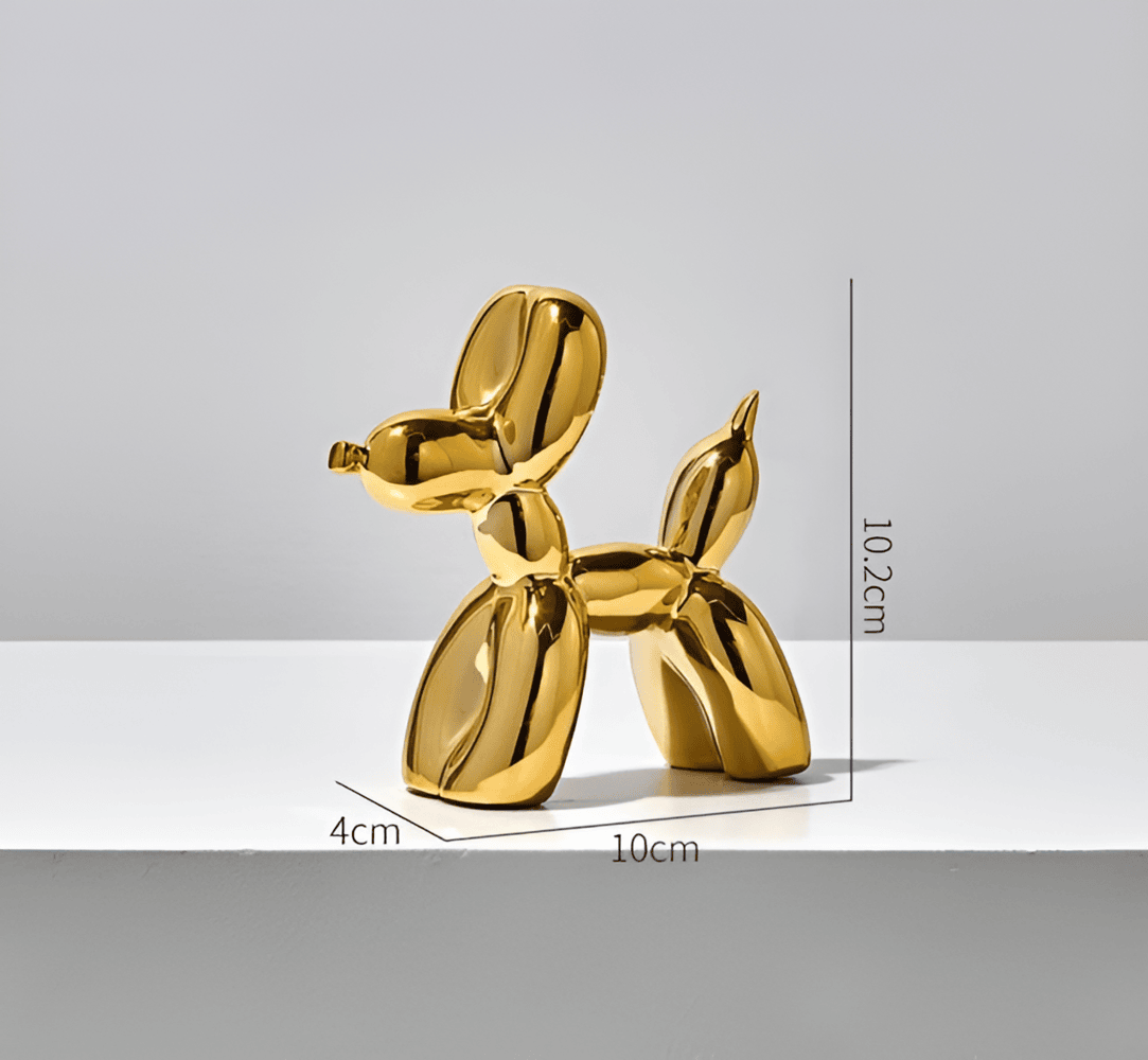 Balloon Pup Art - Kreativ Ballonghunddesign för Heminredning