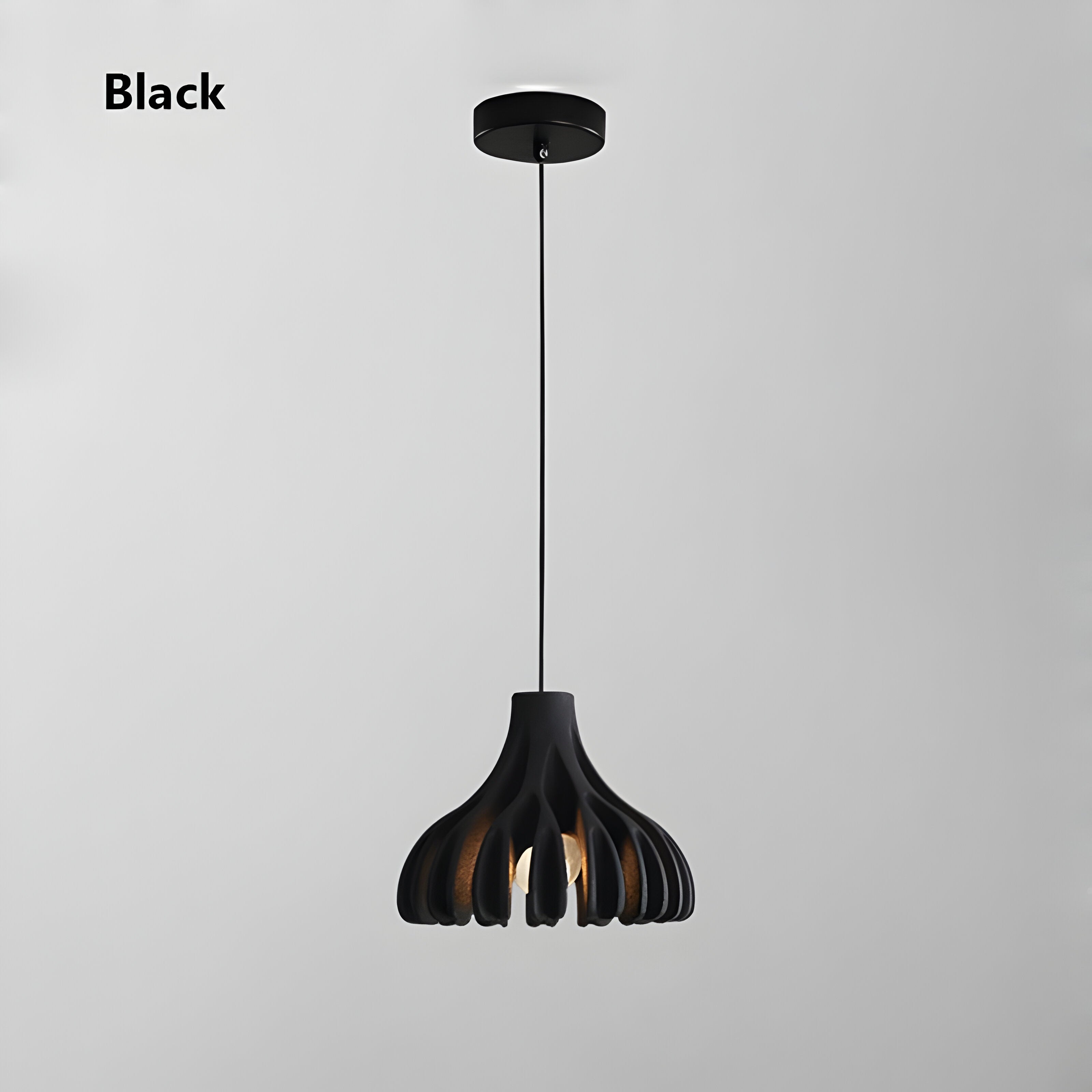 Bloomy Pendellampa - Creative Macaron Hängande Lampa Tillverkad av Harts