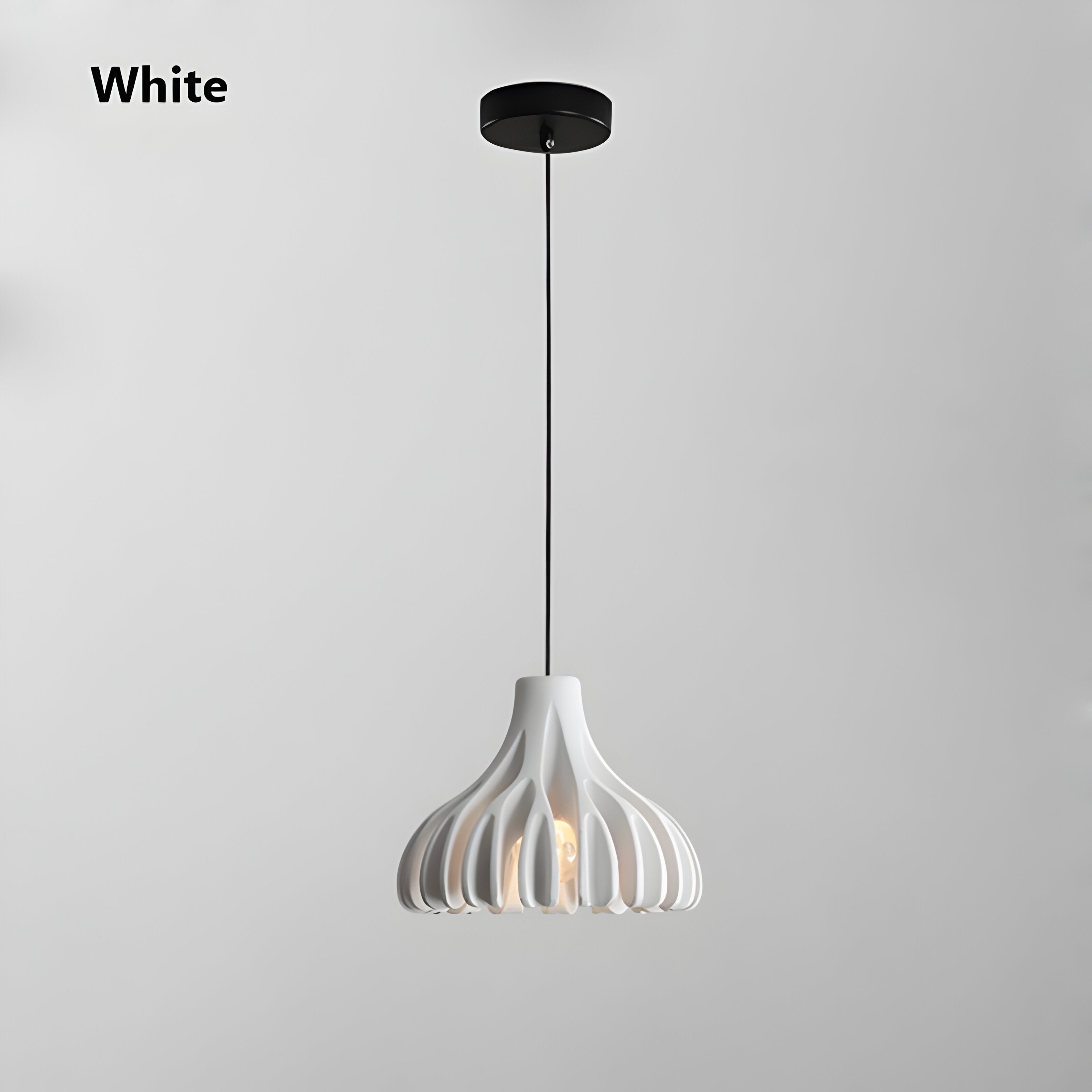 Bloomy Pendellampa - Creative Macaron Hängande Lampa Tillverkad av Harts