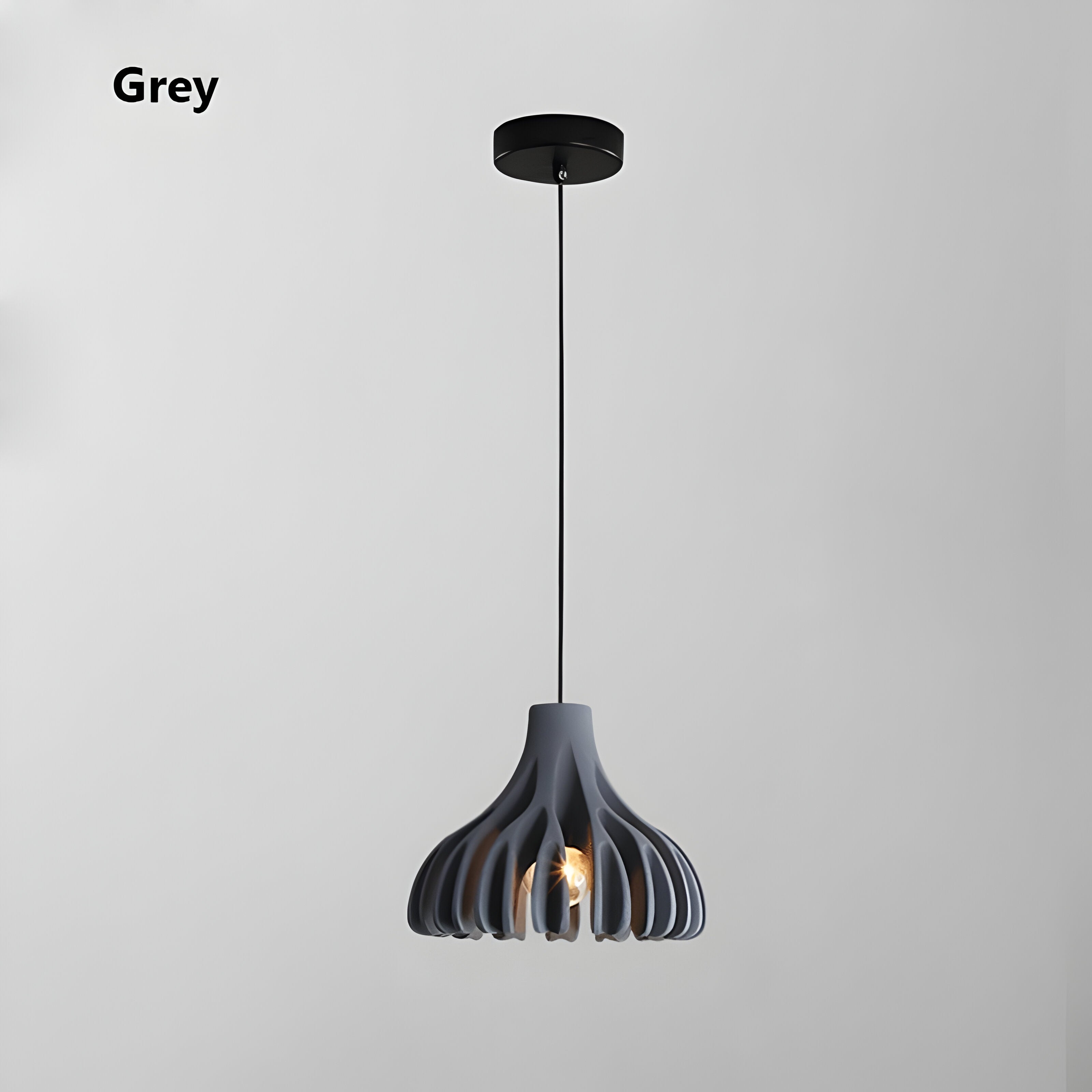 Bloomy Pendellampa - Creative Macaron Hängande Lampa Tillverkad av Harts