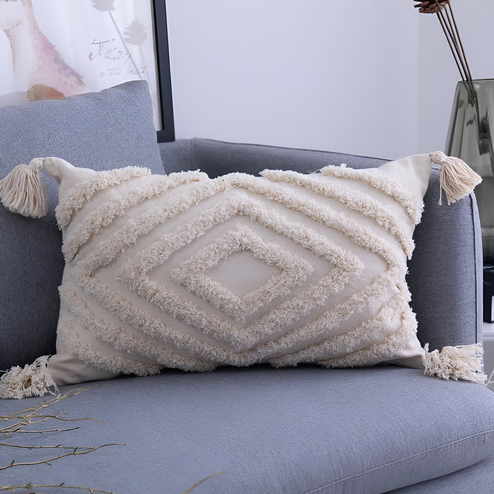 Boho Chic Kuddöverdrag – Ibiza Inspirerad Inredning med Det Lilla Extra