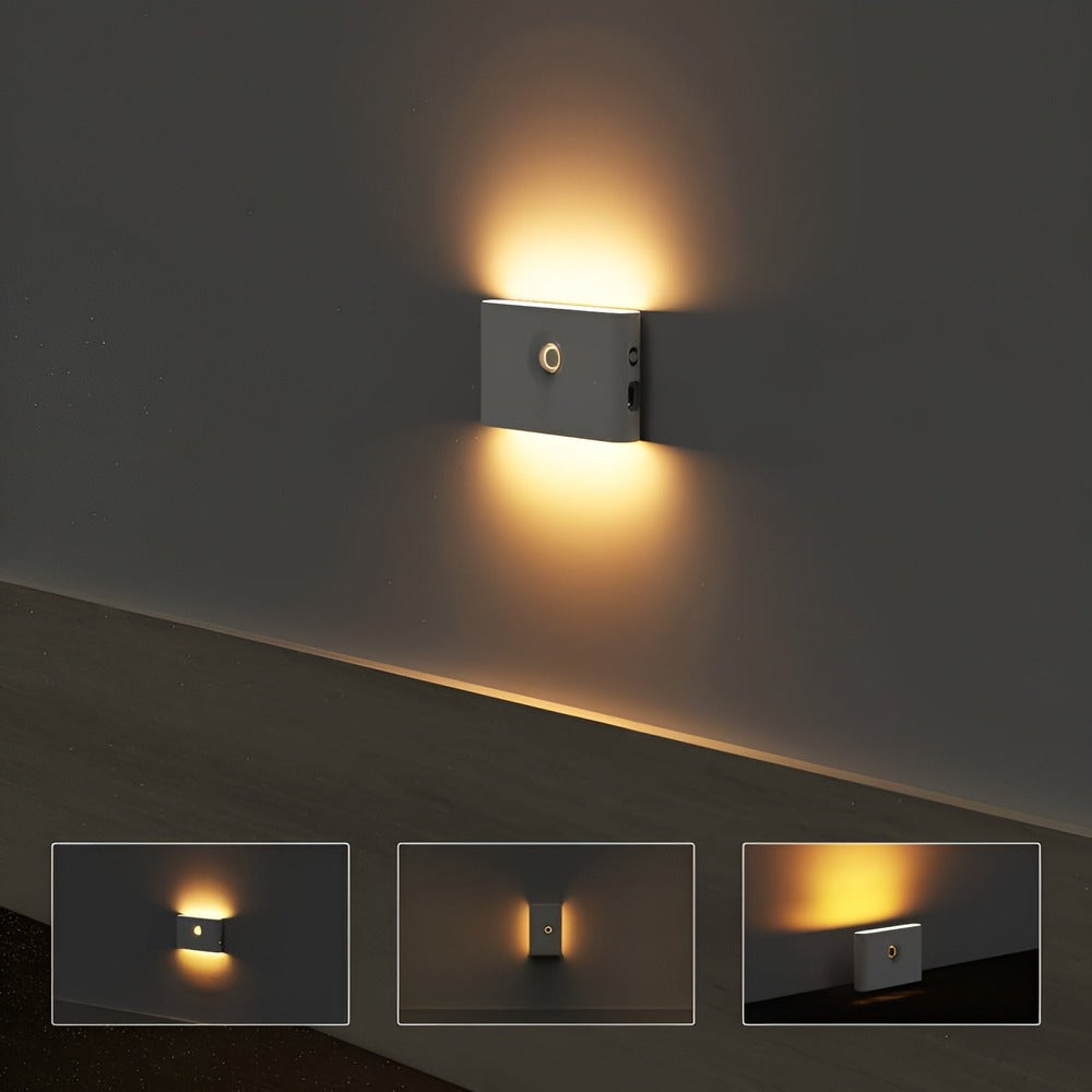 BrightGuard- Intelligent LED-vägglampa med Rörelsedetektor