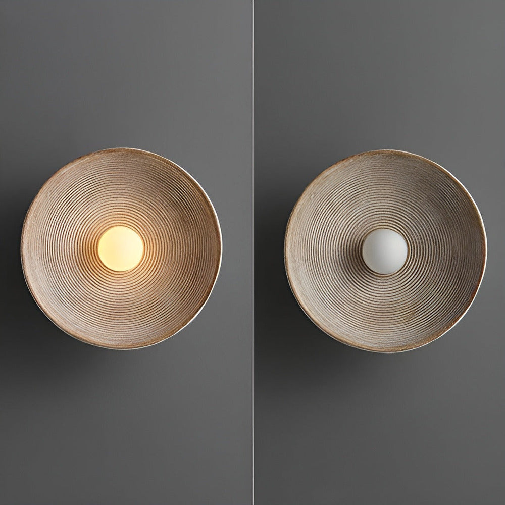 Circlet Light - Retro-Modern Koncentrisk Vägglampa