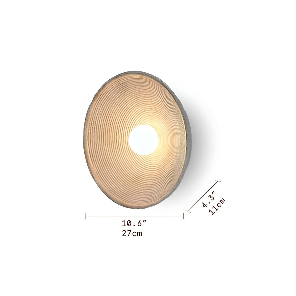Circlet Light - Retro-Modern Koncentrisk Vägglampa