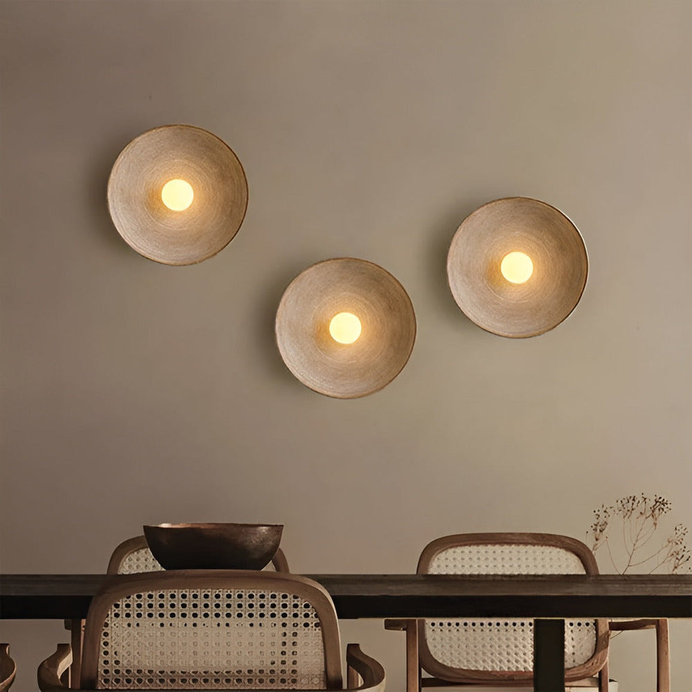 Circlet Light - Retro-Modern Koncentrisk Vägglampa
