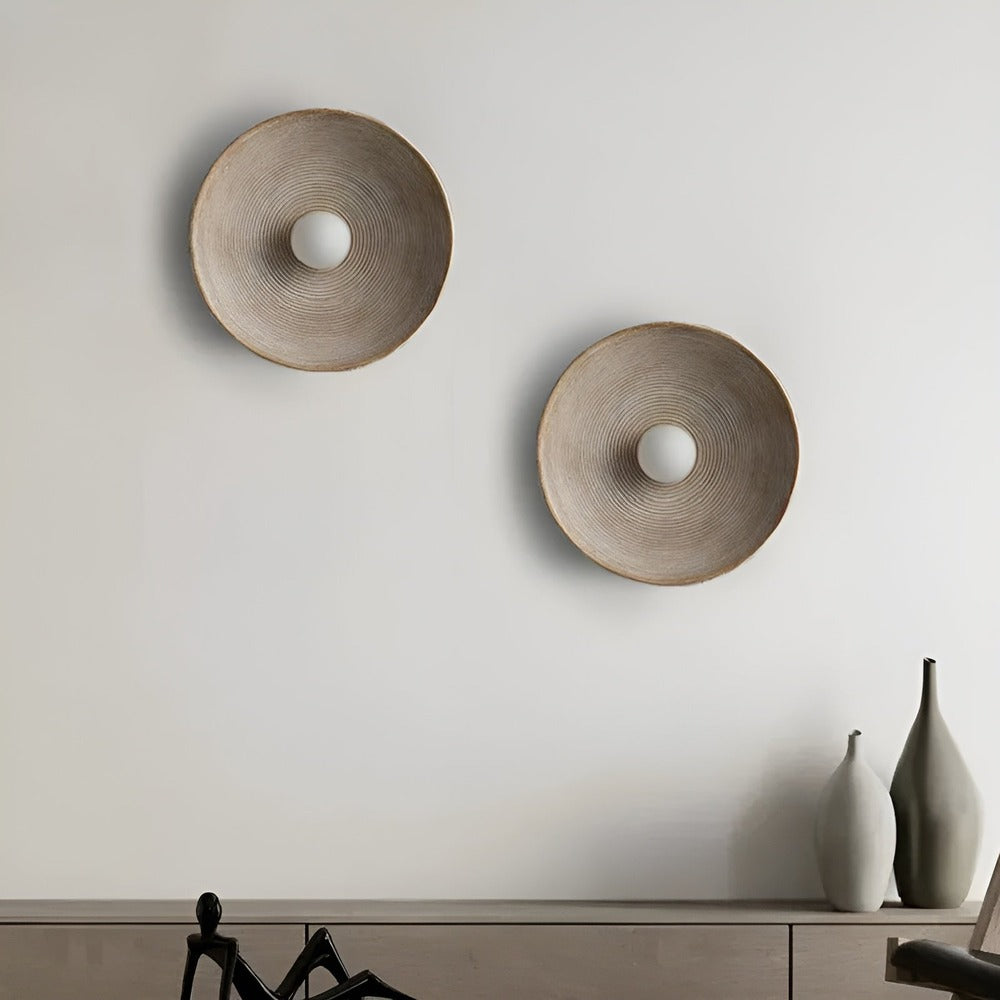 Circlet Light - Retro-Modern Koncentrisk Vägglampa