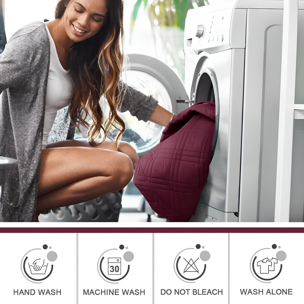 CozyShield - Rutigt Halkskydd för Recliner-Soffa med överdrag för Allroundskydd