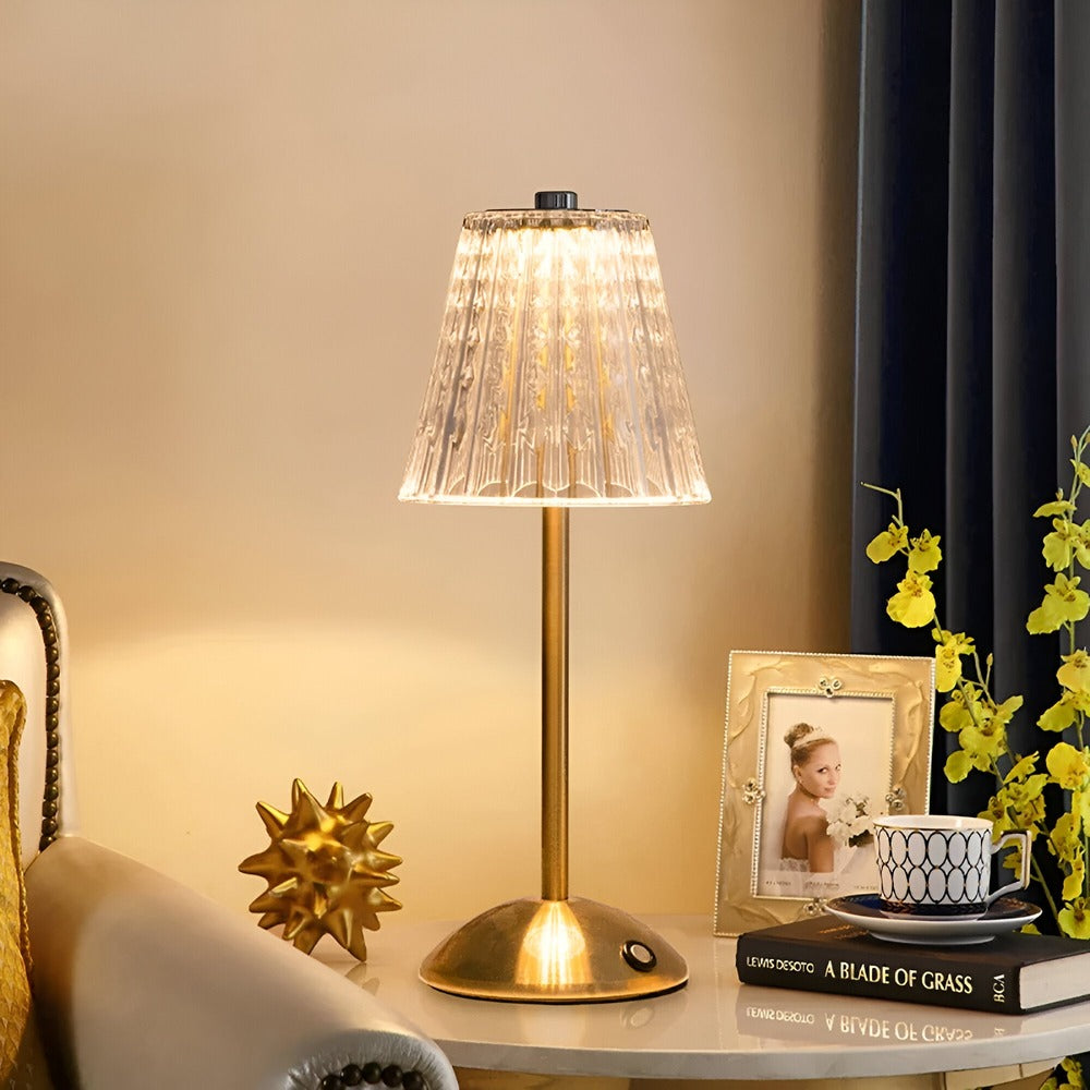 EleGlow - Vintage-Inspirerad Sladdlös Bordslampa
