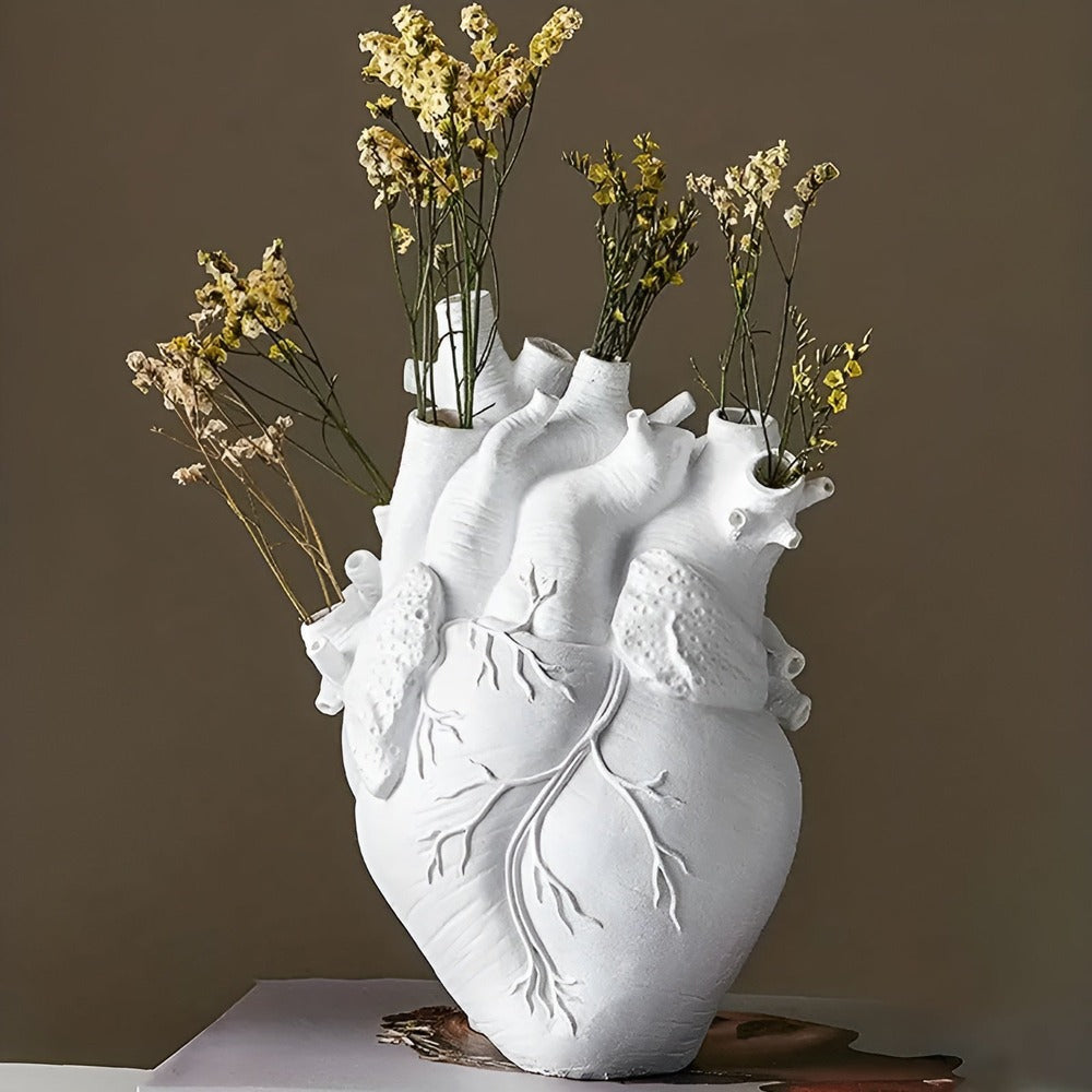 EcoHeart - Bambu & trä Living Hjärtformad Vas