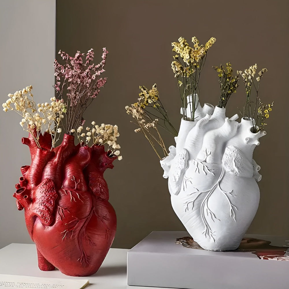 EcoHeart - Bambu & trä Living Hjärtformad Vas