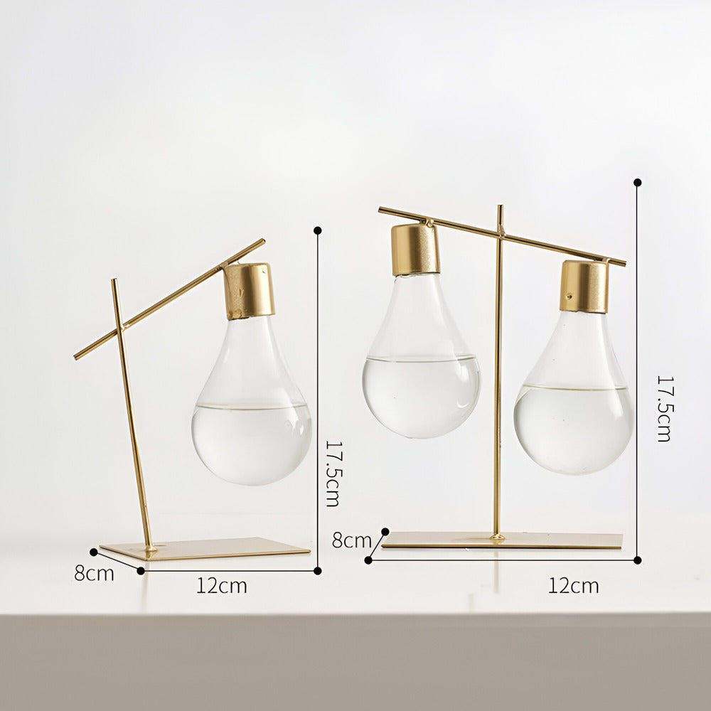 Stilren Förökningsvas för Hemmet och Kontoret - Elegant Design för Tillväxt av Enstaka och Dubbla Växter
